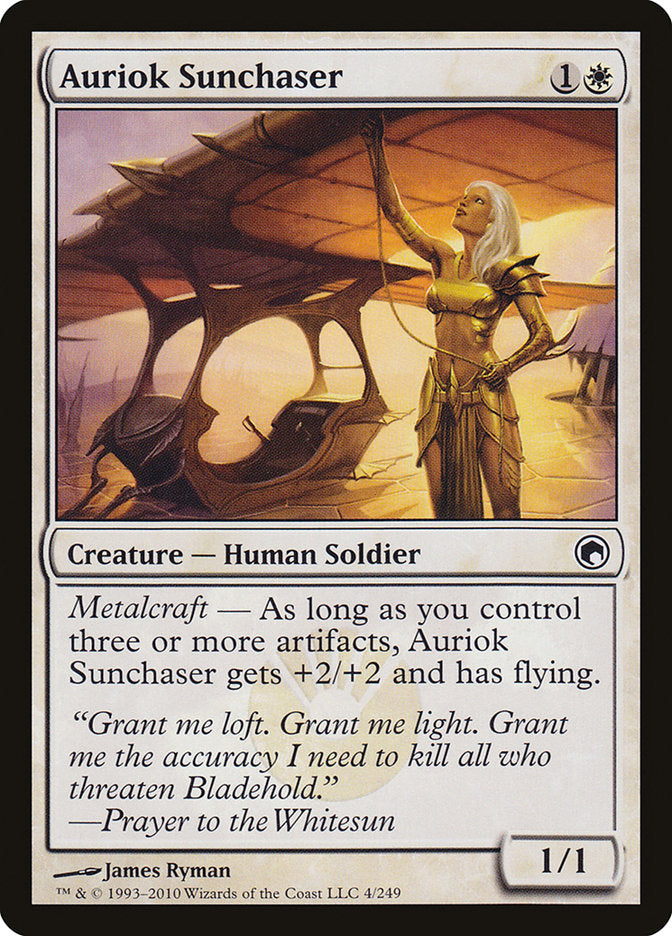 Auriok Sunchaser [Scars of Mirrodin] Magic: The Gathering