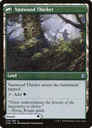 Vastwood Fortification // Vastwood Thicket [Zendikar Rising] Magic: The Gathering