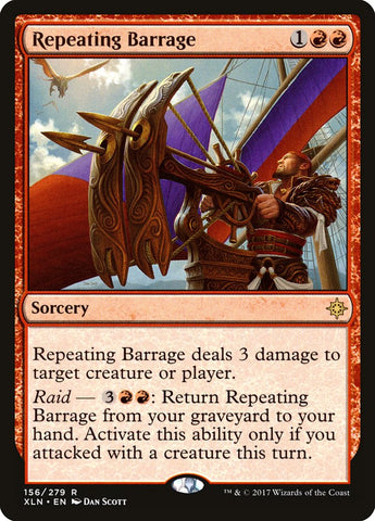 Repeating Barrage [Ixalan] Magic: The Gathering