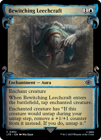 Bewitching Leechcraft [The Lord of the Rings: Tales of Middle-Earth Showcase Scrolls] Magic: The Gathering