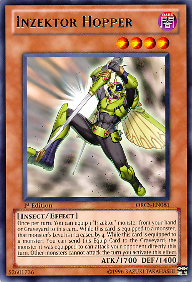 Inzektor Hopper [ORCS-EN081] Rare Yu-Gi-Oh!