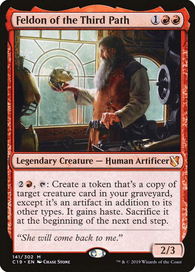 Feldon of the Third Path [Commander 2019] Magic: The Gathering