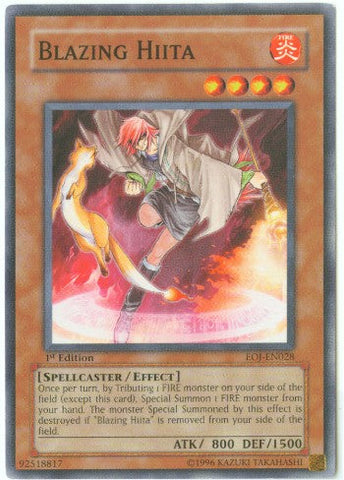 Blazing Hiita [EOJ-EN028] Common Yu-Gi-Oh!