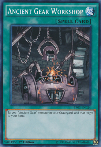 Ancient Gear Workshop [SR03-EN024] Common Yu-Gi-Oh!