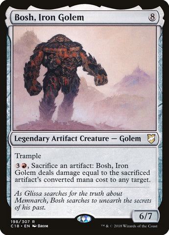 Bosh, Iron Golem [Commander 2018] Magic: The Gathering