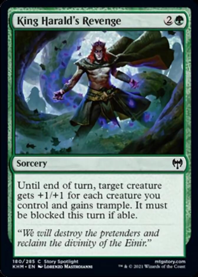 King Harald's Revenge [Kaldheim] Magic: The Gathering
