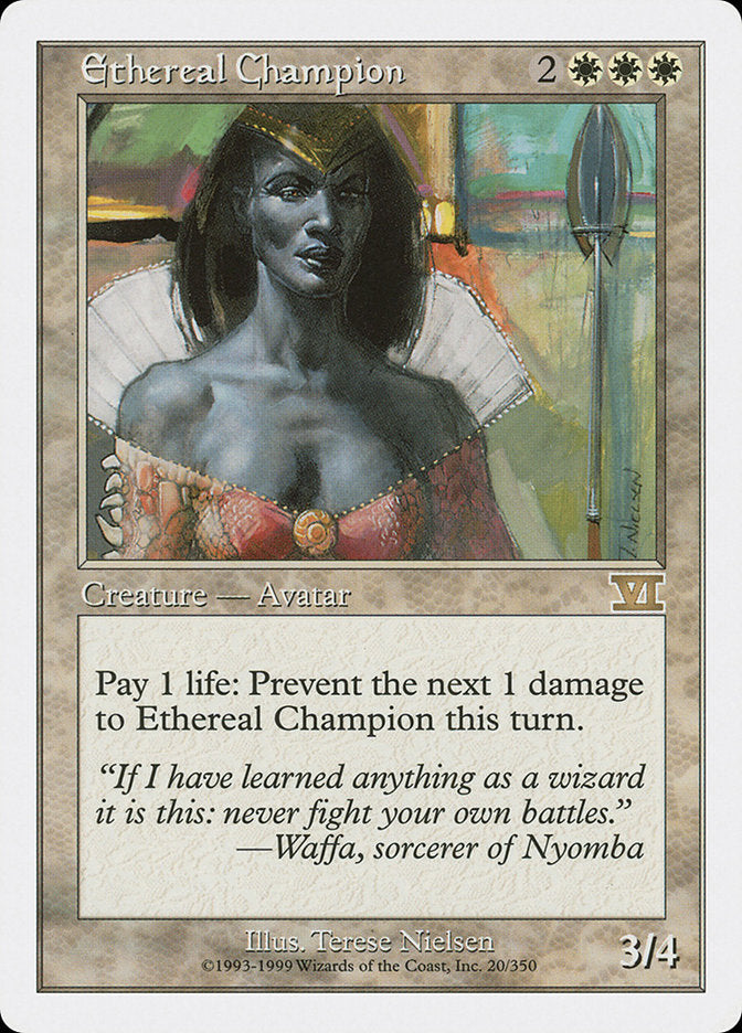 Ethereal Champion [Classic Sixth Edition] Magic: The Gathering