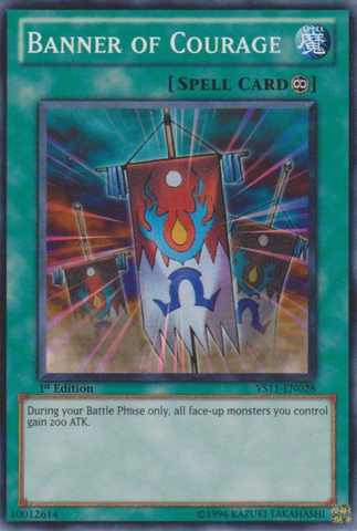 Banner of Courage [YS11-EN028] Common Yu-Gi-Oh!