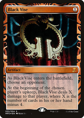 Black Vise [Kaladesh Inventions] Magic: The Gathering
