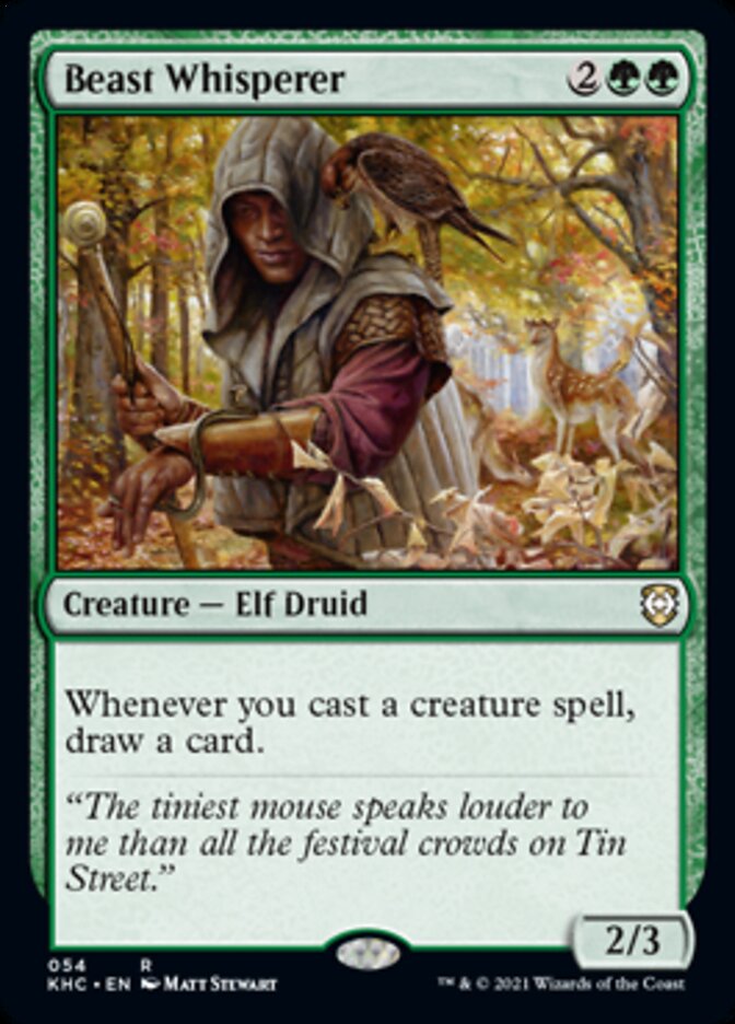 Beast Whisperer [Kaldheim Commander] Magic: The Gathering