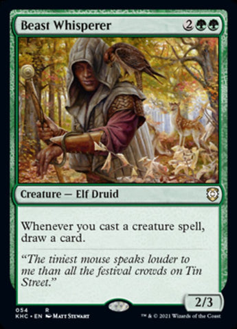 Beast Whisperer [Kaldheim Commander] Magic: The Gathering