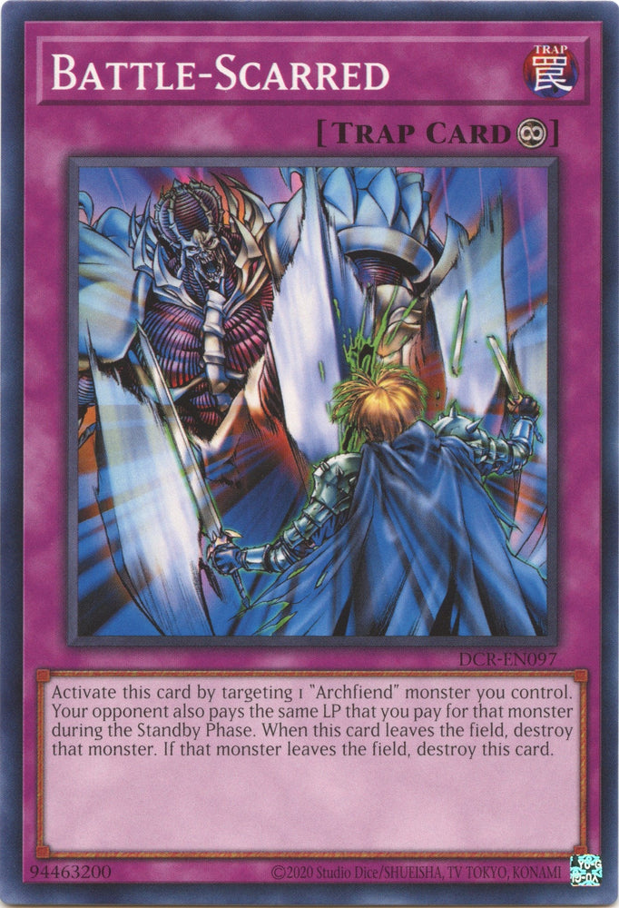 Battle-Scarred (25th Anniversary) [DCR-EN097] Common Yu-Gi-Oh!