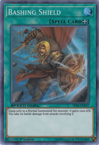 Bashing Shield [SBTK-EN037] Super Rare Yu-Gi-Oh!