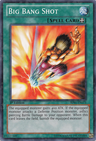 Big Bang Shot [BP01-EN075] Starfoil Rare Yu-Gi-Oh!