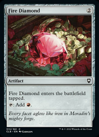 Fire Diamond [Commander Legends: Battle for Baldur's Gate] Magic: The Gathering