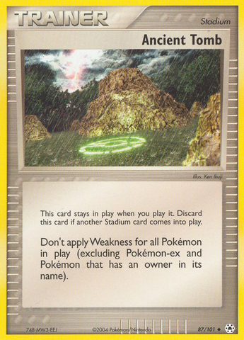 Ancient Tomb (87/101) [EX: Hidden Legends] Pokémon