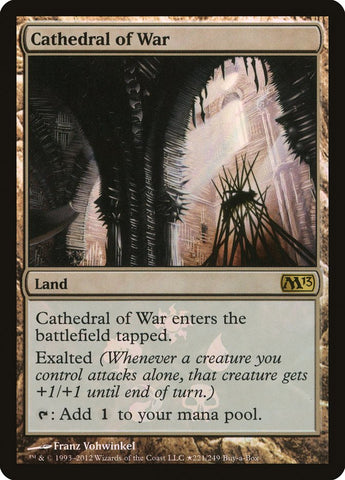 Cathedral of War (Buy-A-Box) [Magic 2013 Promos] Magic: The Gathering