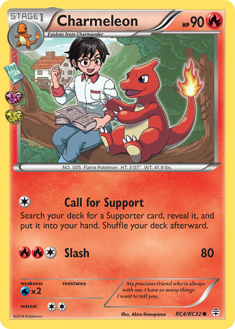 Charmeleon (RC4/RC32) [XY: Generations] Pokémon