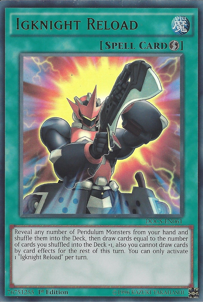 Igknight Reload [DOCS-EN061] Ultra Rare Yu-Gi-Oh!