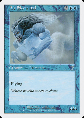 Air Elemental [Seventh Edition] Magic: The Gathering