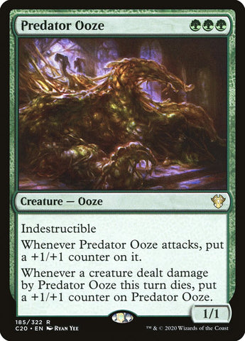 Predator Ooze [Commander 2020] Magic: The Gathering