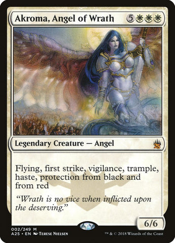 Akroma, Angel of Wrath [Masters 25] Magic: The Gathering