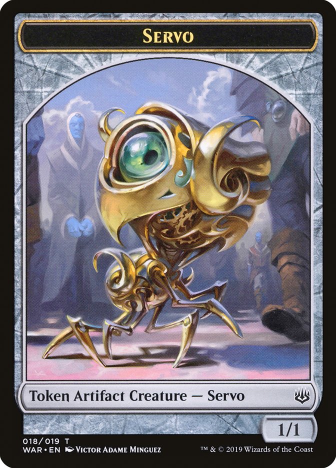 Servo Token [War of the Spark Tokens] Magic: The Gathering