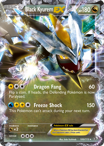 Black Kyurem EX (100/113) [Black & White: Legendary Treasures] Pokémon