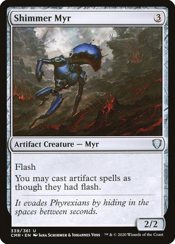 Shimmer Myr [Commander Legends] Magic: The Gathering