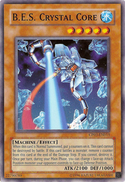 B.E.S. Crystal Core [CP03-EN015] Common Yu-Gi-Oh!