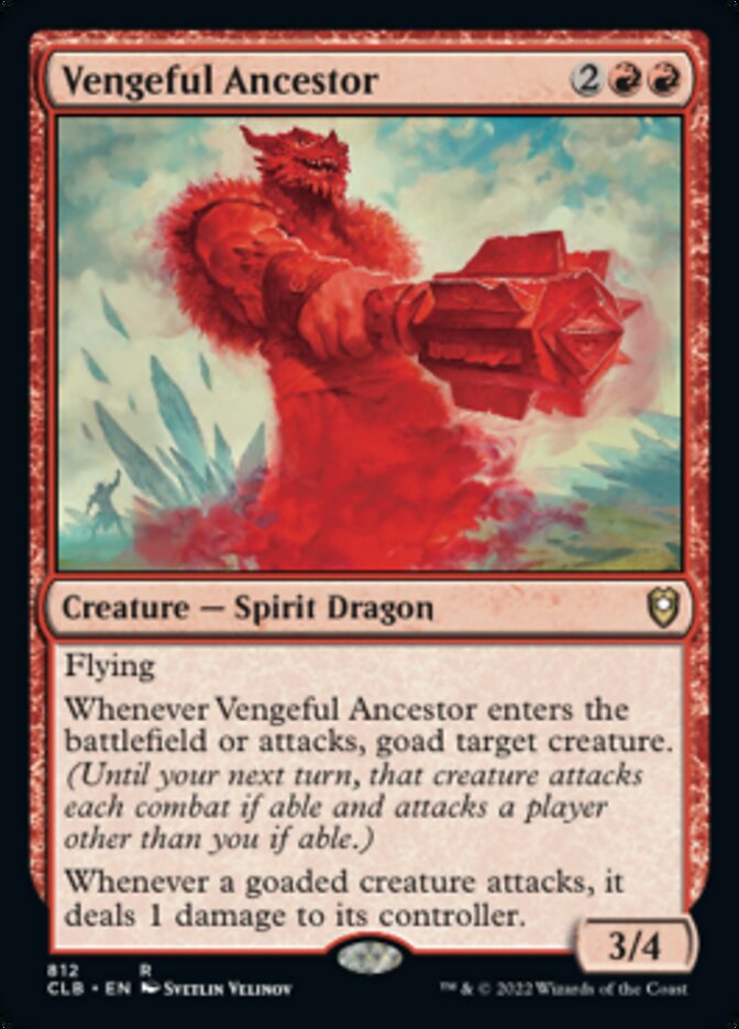 Vengeful Ancestor [Commander Legends: Battle for Baldur's Gate] Magic: The Gathering