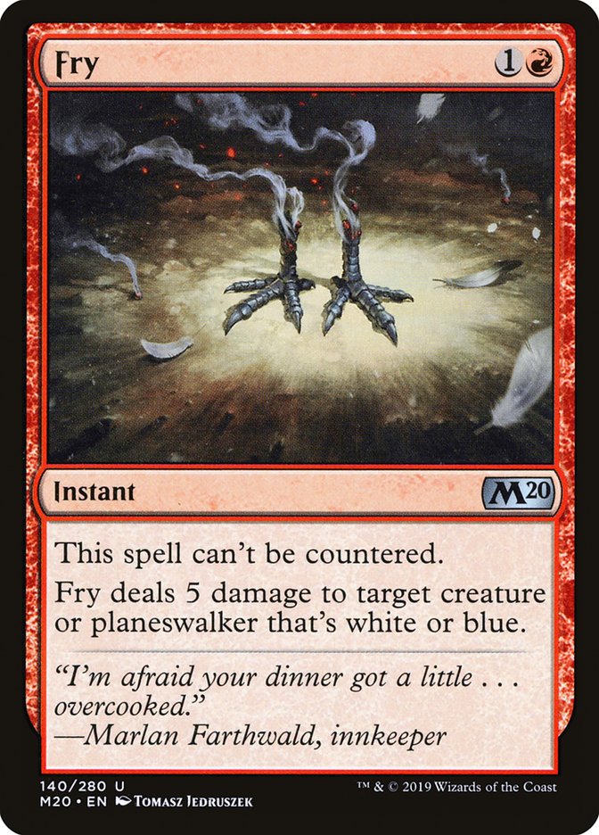 Fry [Core Set 2020] Magic: The Gathering