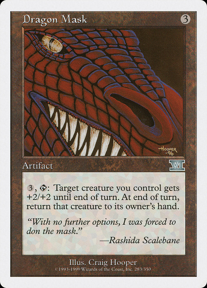 Dragon Mask [Classic Sixth Edition] Magic: The Gathering