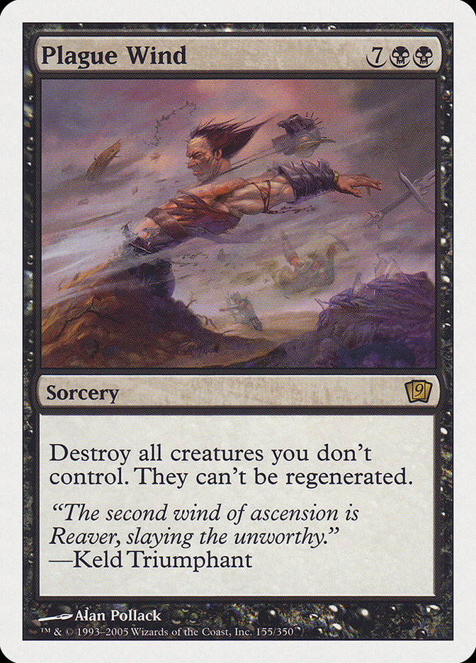 Plague Wind [Ninth Edition] Magic: The Gathering