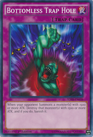 Bottomless Trap Hole [SDHS-EN038] Common Yu-Gi-Oh!