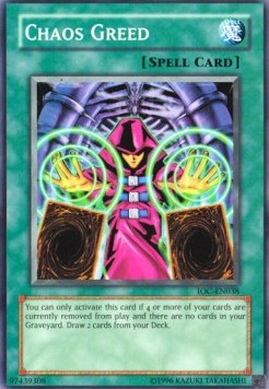 Chaos Greed [IOC-EN038] Common Yu-Gi-Oh!