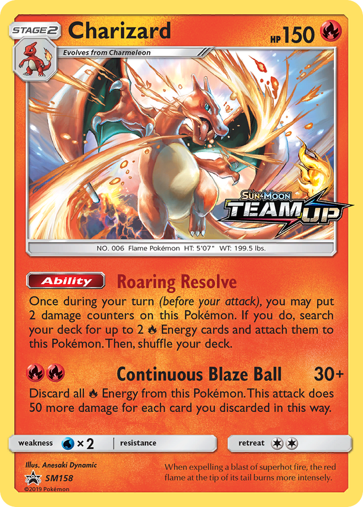 Charizard (SM158) [Sun & Moon: Black Star Promos] Pokémon
