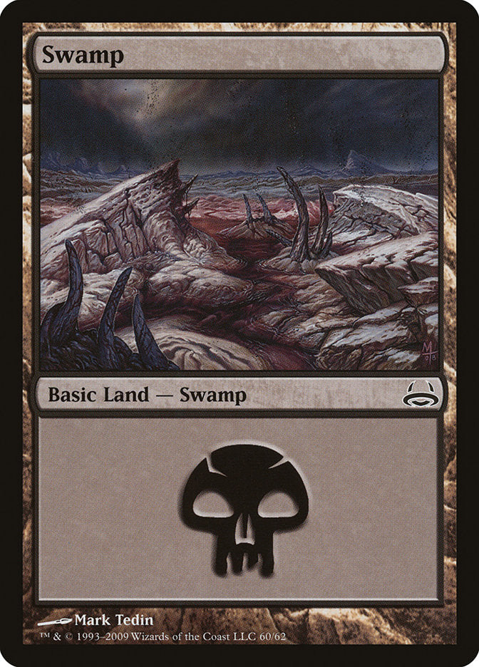 Swamp (60) [Duel Decks: Divine vs. Demonic] Magic: The Gathering