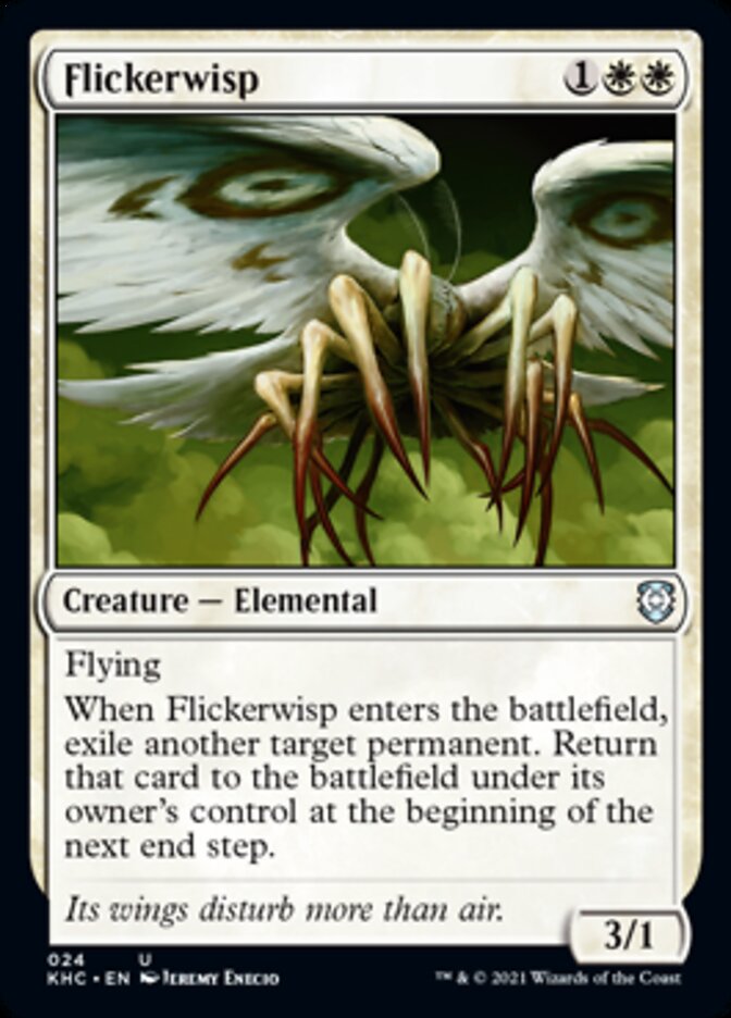 Flickerwisp [Kaldheim Commander] Magic: The Gathering