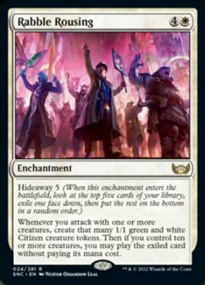 Rabble Rousing [Streets of New Capenna] Magic: The Gathering