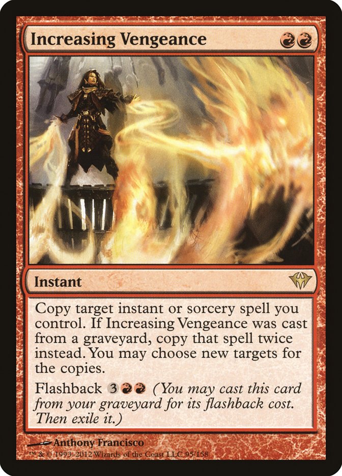 Increasing Vengeance [Dark Ascension] Magic: The Gathering