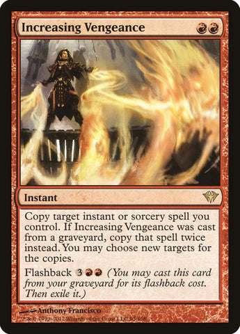 Increasing Vengeance [Dark Ascension] Magic: The Gathering