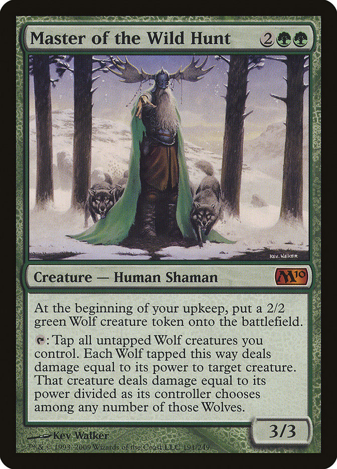 Master of the Wild Hunt [Magic 2010] Magic: The Gathering