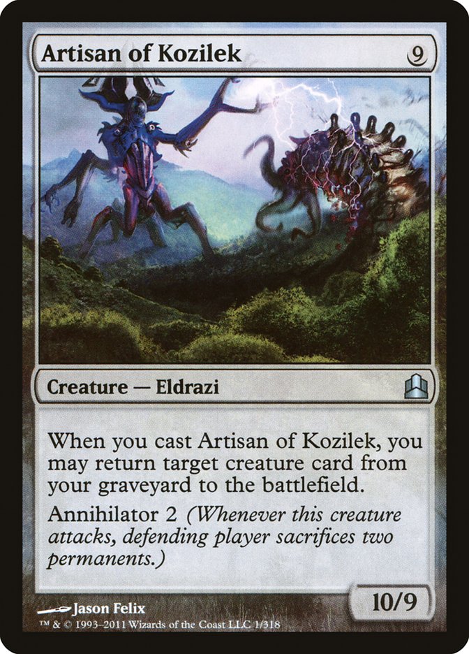 Artisan of Kozilek [Commander 2011] Magic: The Gathering