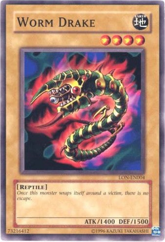 Worm Drake [LON-EN004] Common Yu-Gi-Oh!