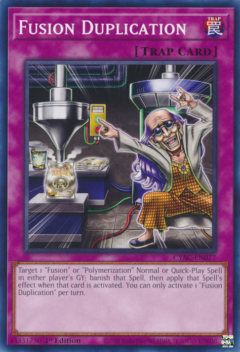 Fusion Duplication [CYAC-EN077] Common Yu-Gi-Oh!