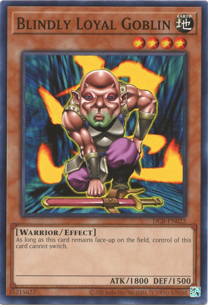 Blindly Loyal Goblin (25th Anniversary) [DCR-EN022] Common Yu-Gi-Oh!