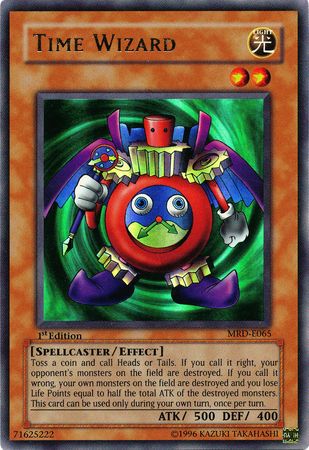 Time Wizard [MRD-E065] Ultra Rare Yu-Gi-Oh!