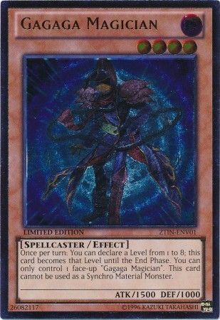 Gagaga Magician [ZTIN-ENV01] Ultimate Rare Yu-Gi-Oh!