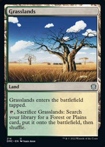 Grasslands [Dominaria United Commander] Magic: The Gathering